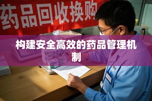 临沂构建安全高效的药品管理机制